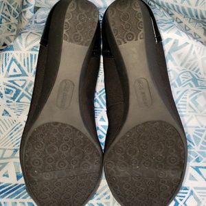 Anne Klein Sport Shoes - Anne Klein Sport Black Patent Wedge Shoes 11 Anne Klein Sport Shoes - Anne Klein Sport Black Patent Wedge Shoes 11